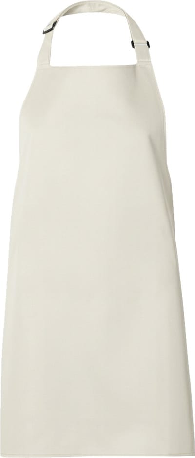 Chefs Fashion - Afwas schort voor dames en heren - Unisex - Gebroken Wit - Simpel verstelbaar - Waterafstotende stof - 71 x 82 cm