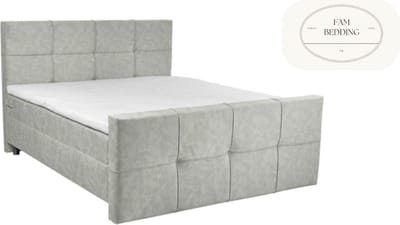 2 Persoons Boxspringset Ibiza Beige 120x200
