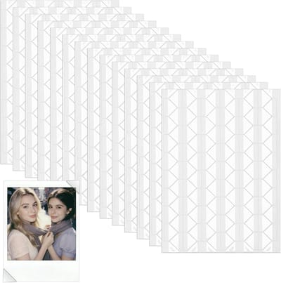 Heldere Zelfklevende Fot hoeken voor DIY Projecten - 1428 Stuks voor Fotoalbums, Scrapbooks en Dagboeken