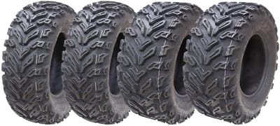 25x10.00-12 & 25x8.00-12 Quad-ATV-banden, 6-laags, Wanda, met E-keurmerk, wettelijk goedgekeurd (set van 2 & 2)