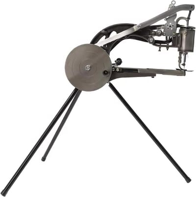 Handmatige Naaimachine - Schoenmaker Machine - Leer Repareren - 360 Graden Verstelbaar - 6 mm Steekbreedte - Zwart