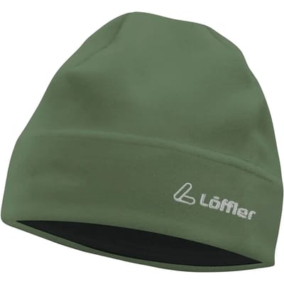 Loeffler Fleece Muts Groen