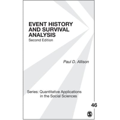 Event History And Survival Analysis - Allison