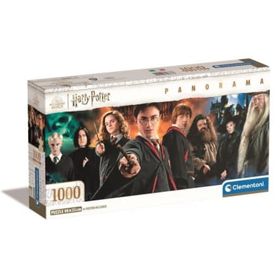 Clementoni - Puzzel - 1000 Stukjes - Harry Potter - Puzzel Voor Volwassenen - Panorama
