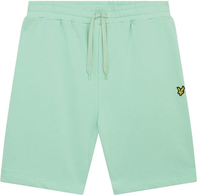 Lyle & Scott Sweat Short Broeken Jongens - Mint - Maat 140/146