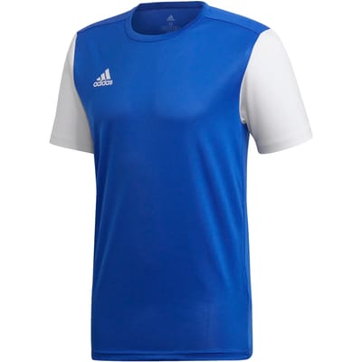 adidas Estro 19  Sportshirt - Maat XXL  - Mannen - blauw/wit