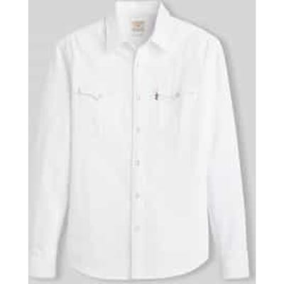 regular fit jeanshemd van puur katoen