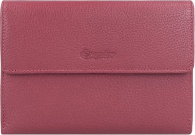 Esquire Primavera Portemonnee Leer 14 cm - Dames - Horizontaal - rot