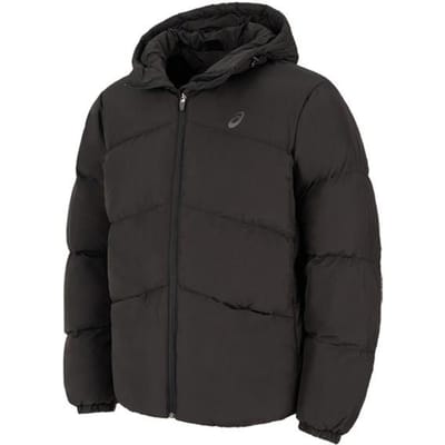Asics Reflecterende Print Sport Warm Down Jas Heren Jassen 2031F455-001 2XL black