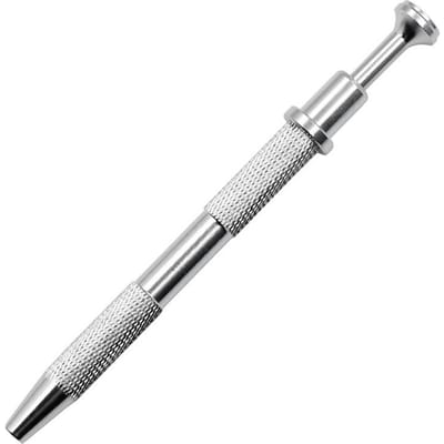 4-klauw IC-chip-extractorverwijderaar Precisie-onderdelengrijper Extractor Pick-up-trekker voor elektronische componenten Moerenreparatietool zilver