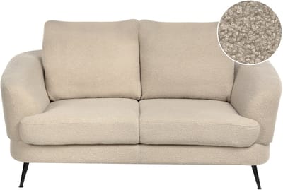 KJAER - Tweezitsbank - Lichtbeige - Bouclé