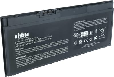 Hoogwaardige Vervangende Laptop Accu 3490 mAh, 14.4V Li-Ion voor Notebooks