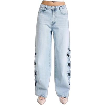 It's Basic - SUPER BAGGY LOW RISE JEANS