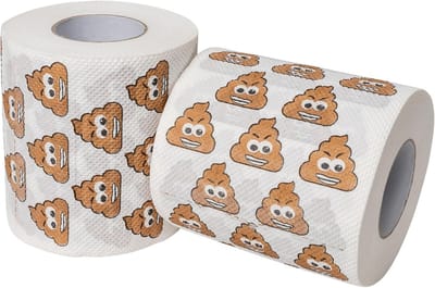 Grappig Toiletpapier met Sudoku - 2 Rollen, 20 Puzzels als Verjaardagsdecoratie