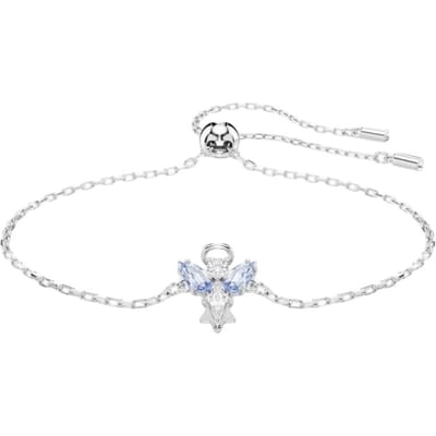 Swarovski Pure Color Design Gelukskristal Armband Damesarmband Blauw 5734263 Box (Random Color) white