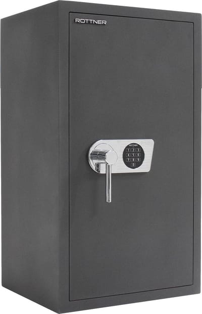 Rottner Inbraakwerende Kluis David 85 - Elektronisch slot - 86x49x41cm - Certificaat inbraak: Grade 1 conform EN 1143-1