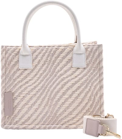 SEIDENFELT MANUFAKTUR handtas schoudertas Hulu Hand Bag Beige