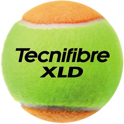 Tasje met 44 tennisballen Tecnifibre XLD
