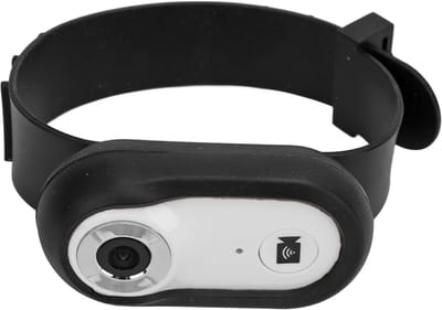Dailygoody - Pet Collar Camera - HD Mini Camera voor Huisdieren - Inclusief 8G TF Kaart - Wit - Dierencamera - Huisdier accessoires - Veiligheid