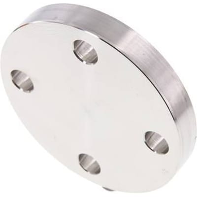 Blindflens DN25-PN16 RVS 1.4571 DIN 2527