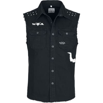 Wacken Open Air Bodywarmer - Wacken - S tot 3XL - voor Mannen - zwart
