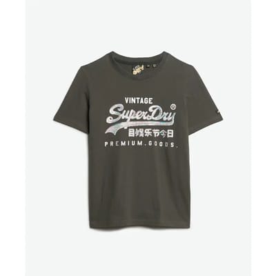 Superdry - Versierd VL Graphic T-shirt - Dames - T-shirts