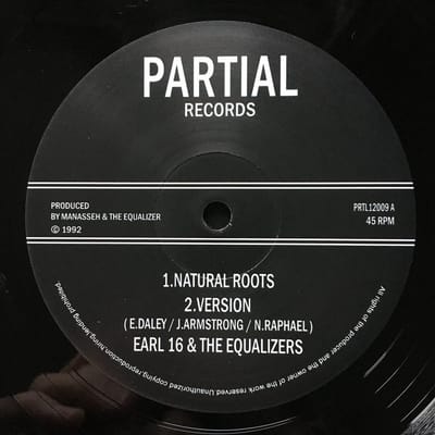 Earl 16 & The Equalizers - Natural Roots (12" Single)