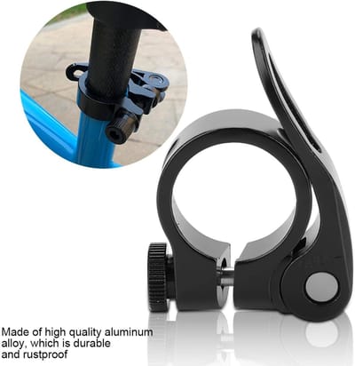 Dailygoody - Aluminium Zadelklem - Duurzaam en Lichtgewicht - 28.6mm - Voor Fietstypes - Fietsonderdelen - Hoogwaardige kwaliteit - Geschikt voor Alle..