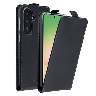 Accezz Hoesje - Geschikt voor Samsung Galaxy A37 (5G) - Flipcase - Zwart