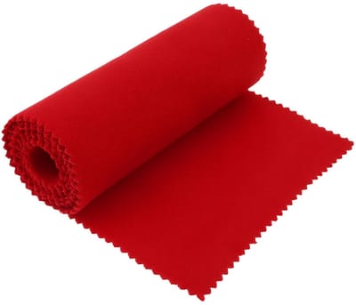 Dailygoods - Dust Protection - Keyboard Cover - Bescherm je piano tegen stof - Rood - Geschikt voor 88-toetsen keyboards - Ideaal voor digitale piano's