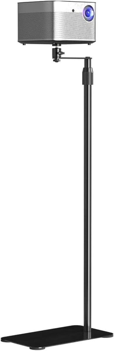 Projector Stand - Vloerstatief - Thuisbioscoop - 360 graden draaibaar - 138.5 cm hoog - Zwart