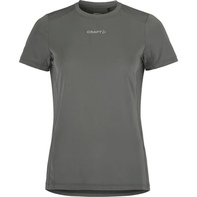 Craft Adv Essence Ss Tee 2 W Dames Sportshirt - Granite