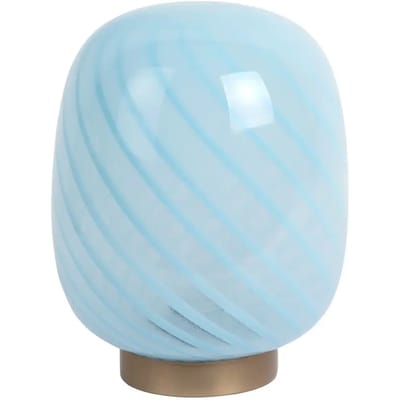 Leitmotiv Tafellamp Summer Globe - Zachtblauw - 15.6x15.6x20cm - Scandinavisch