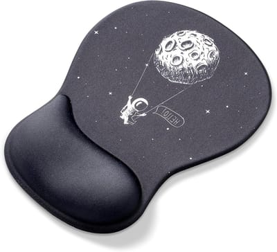 Ergonomische Muismat met Palmsteun en Gelkussen voor Comfortabel Werken en Spelen