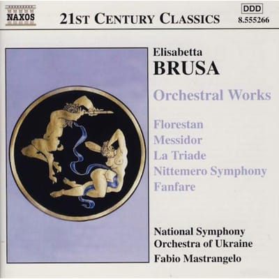 CD NATIONAAL SYMFONIEORKEST VAN UKRAÏNE - Brusa: Orkestwerken  8555266 Naxos 2002 Europa Klassiek Gebruikt