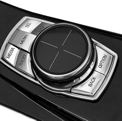 Dailygoody - Afdekking voor BMW-autobedieningsknoppen - Duurzaam en milieuvriendelijk - Geschikt voor diverse BMW-modellen - Innovatieve multimedia-af..