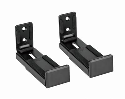 Gembird WM-SB-01 mounting kit - for sound bar - black - Max 15 kg - recommended for