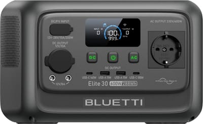 BLUETTI Elite 30 V2 - Duurzame energie - 288Wh - 600W - Portable Powerstation - LFP Draagbare Accu - voor Camping - Outdoor - RV