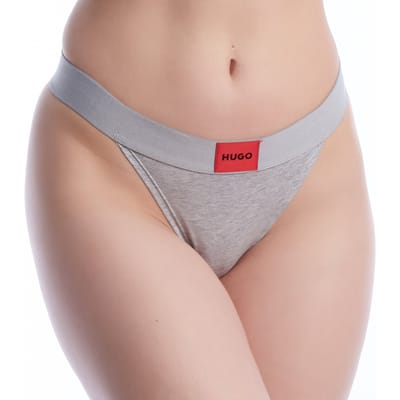 Dames Elastische Katoenen String met Logo 50492326