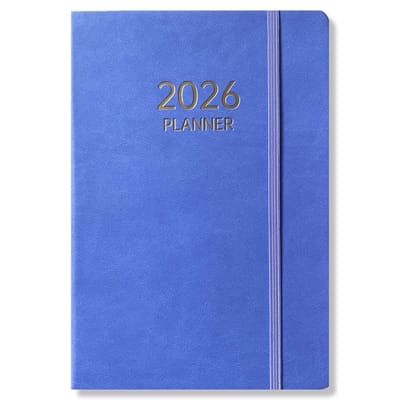 2026 Bureau agenda - Dagagenda 1D/1P - A5 Softcover Lavendel - 15x21cm