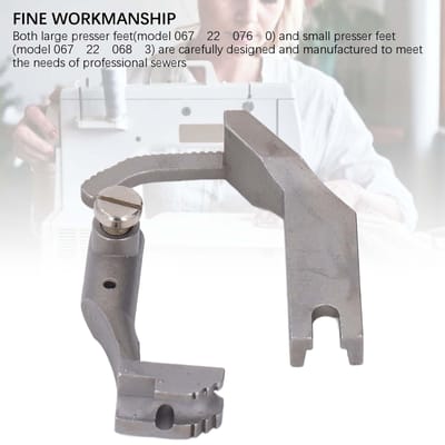 Enkele Persvoetset voor Durkopp Adler 267 Naaimachine Onderdelen Accessoires 067220760 S67W 316