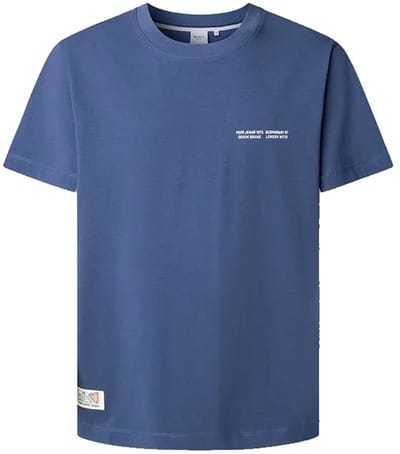 Pepe Jeans Sean T-shirt Met Korte Mouwen Blauw L Man