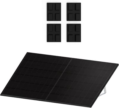 Zonnepaneel Houder - Platdak Installatie - Energie Opwekken - Verstelbare Hoek - 2 stuks - Aluminium