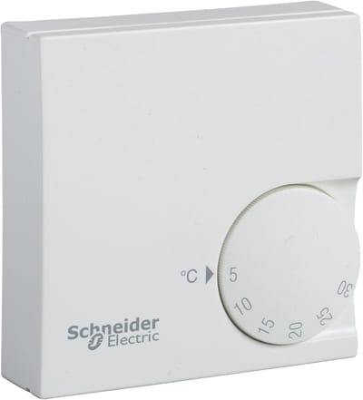 Slimme Thermostaat - Verwarming Regelaar - Energie Besparen - Oppervlaktebevestiging - 230 Volt - Wit