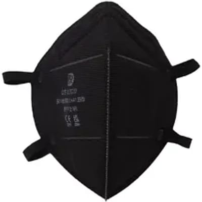 Dexter Filtering Half Mask - Zwart - Eén Maat - En149:2001 + A1:2009