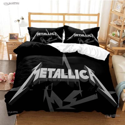 Casal Heavy Metal Band All Season Dekbedovertrek Dekbed Beddengoed Sets Zachte Dekbedhoes En Kussenslopen Enkel/Dubbel/Queen/King US Twin(172*218cm)3pcs