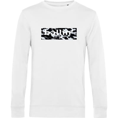 Heren Sweaters met Ballin Est. 2013 Camo Block Sweater Print - Wit - Maat XXL