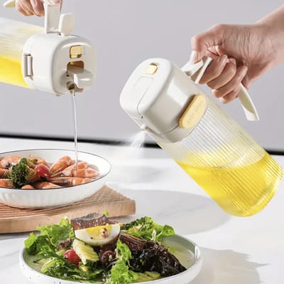 Olijfolie sprays -Wit en ..... Glas - Olijfolie sprayers – BBQ Accesoires - olie spray - Olie Diffuser - pam spray - Olijfolie Fles - oliefles - met schenktuit –bakspray – olie sprayer - Cooking Spray