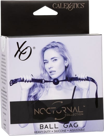 Calexotics - Nocturnal Ball Gag Silicone Black