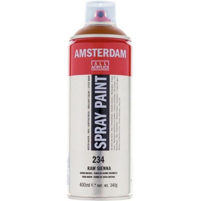 Spuitbusverf - Spraypaint - #234 - Sienna Naturel - Amsterdam - 400ml